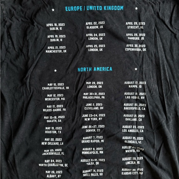 Zach Bryan Tour Shirt 2XL - Picture 4 of 4